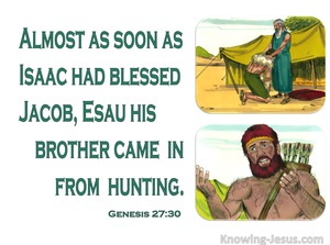 Genesis 27:30